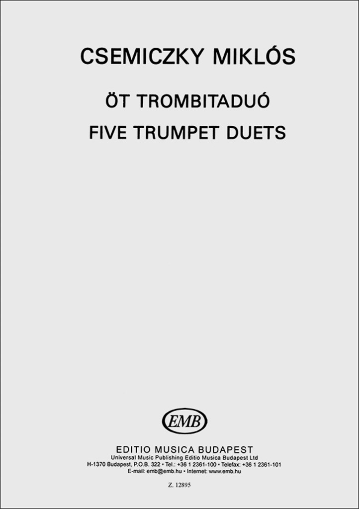 Fünf Trompetenduos