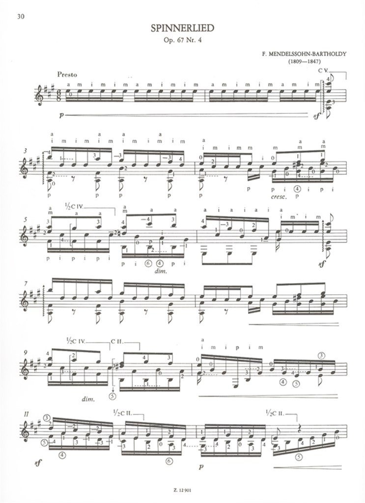 ROMANTISCHES ALBUM FÜR GITARRE