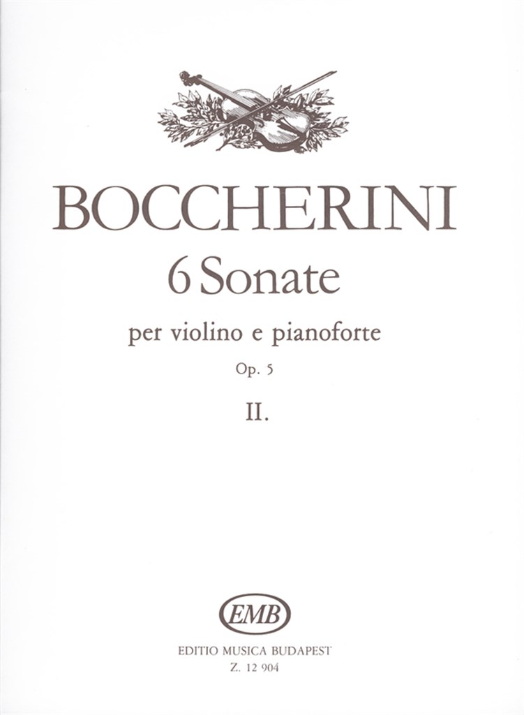 6 sonate per violino e pianoforte