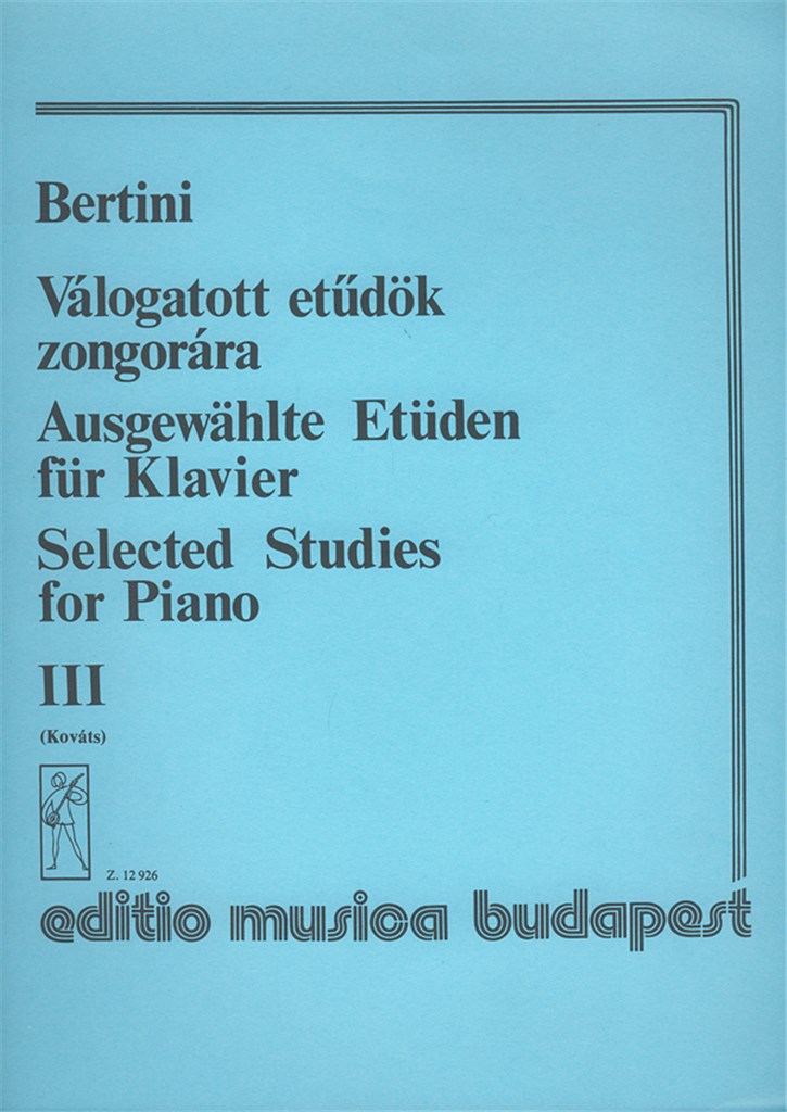 Ausgewählte Etüden III
