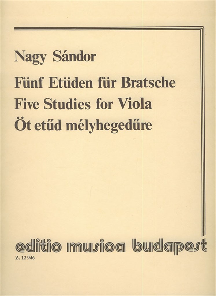 Fünf Etüden