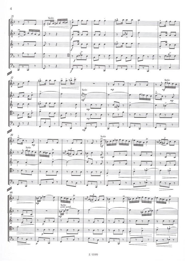 Hora Staccato für Blechbläserquintett