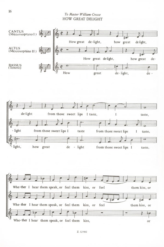 Songs of Three Parts
