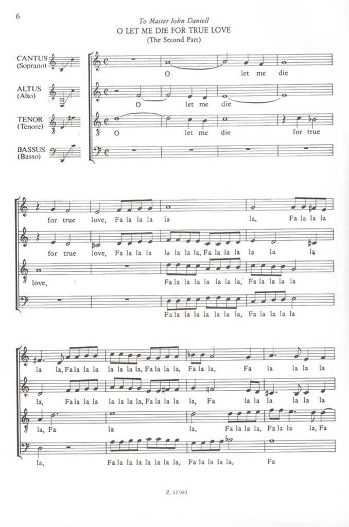 Songs of Four Parts