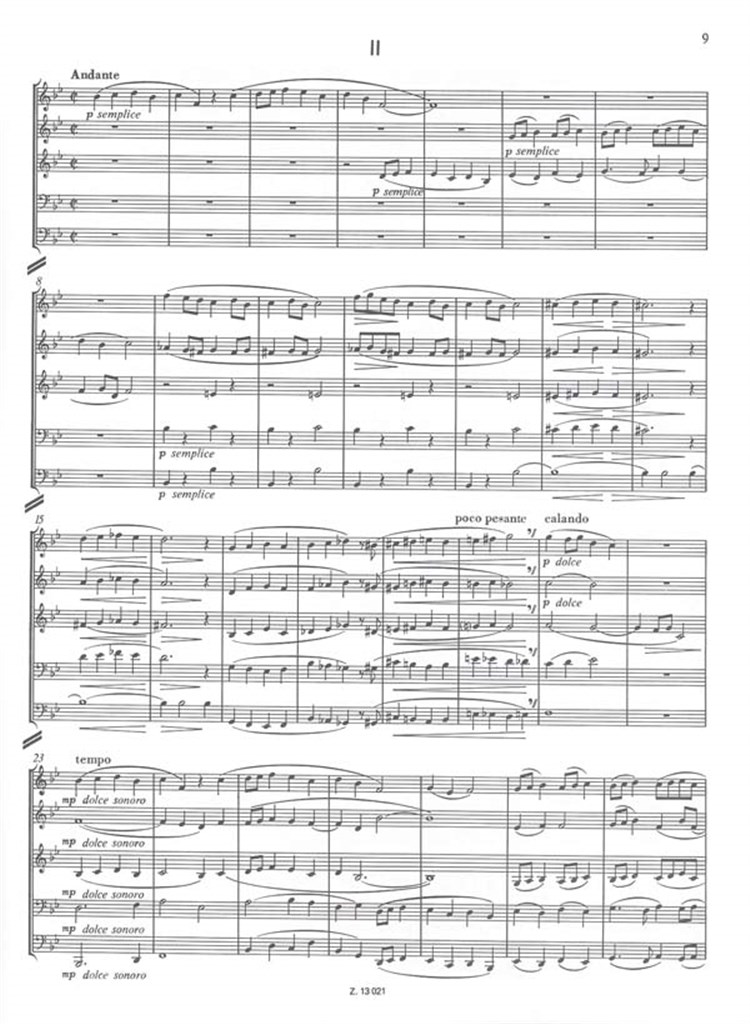 Quintett für drei Trompeten, Posaune und Tuba