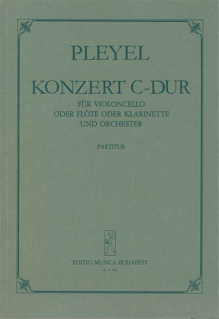 Konzert C-Dur Vc (Fl-Klar) + O