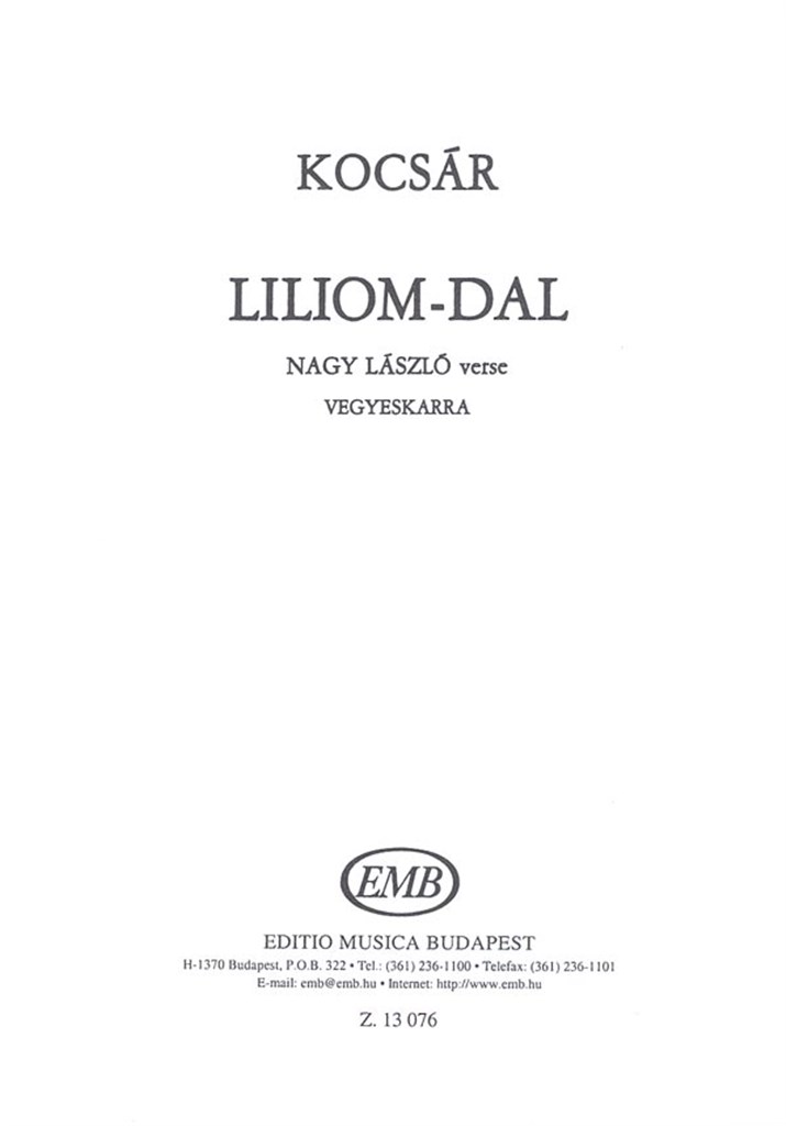 Liliom-dal