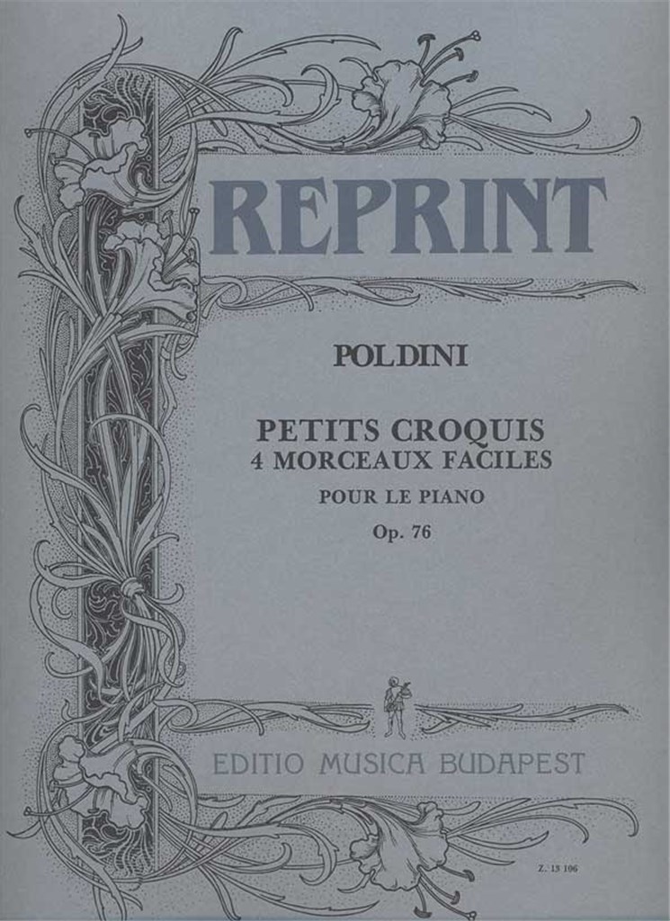 Petits croquis op. 76 4 morceaux faciles