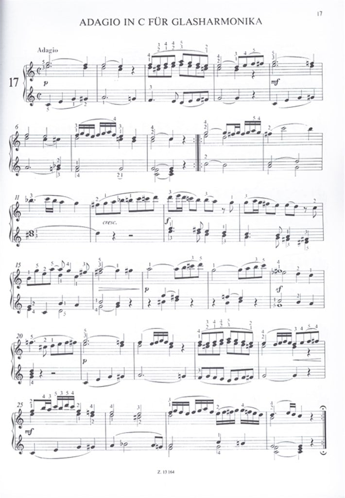 Leichte Meisterwerke für Klavier Mozart