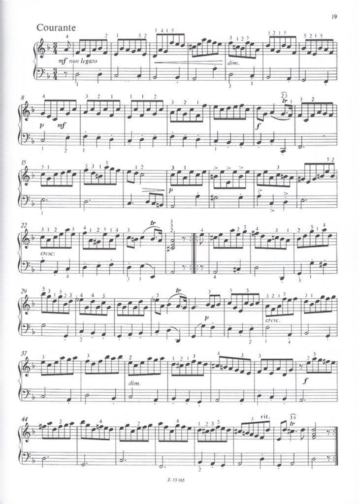 Leichte Meisterwerke für Klavier Händel