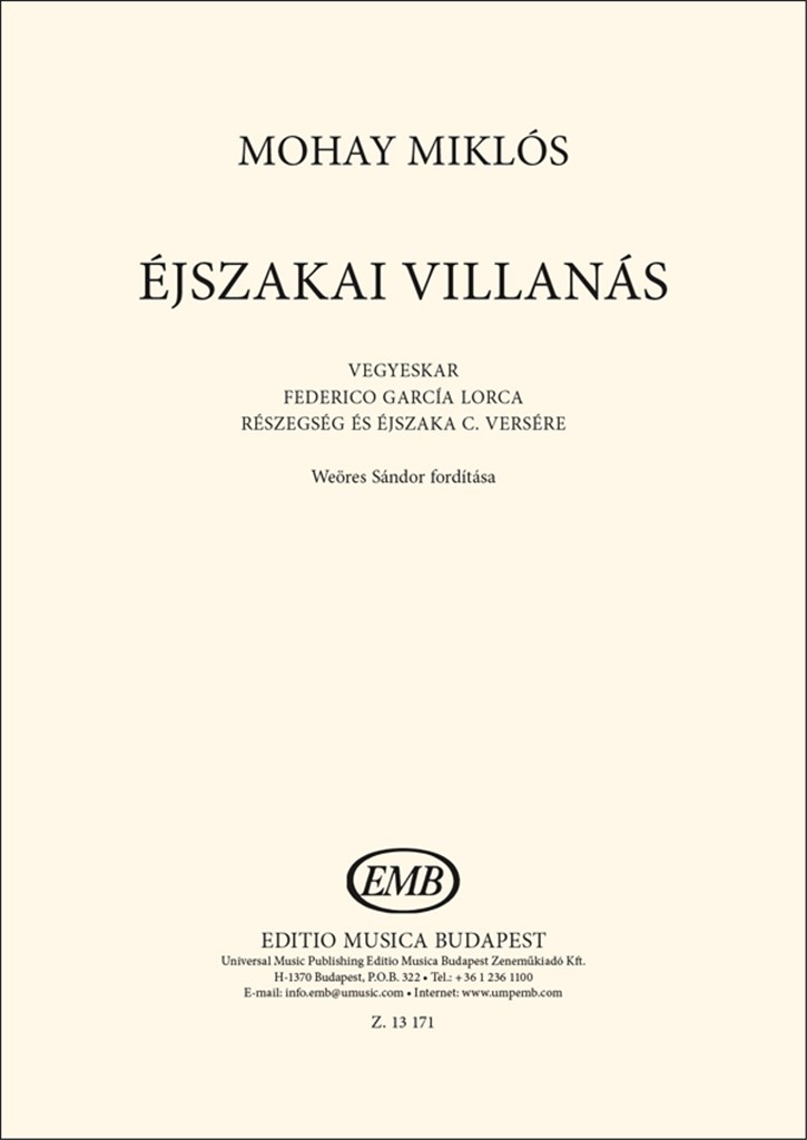 ejszakai villanas