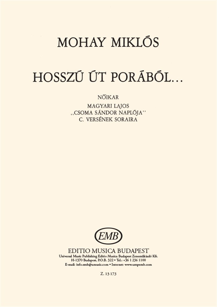 Hosszú út porából