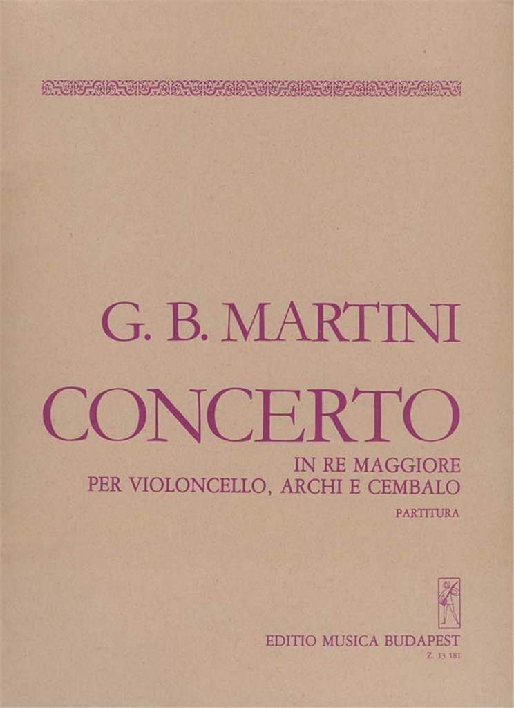 Concerto in Re maggiore per violoncello, archi e