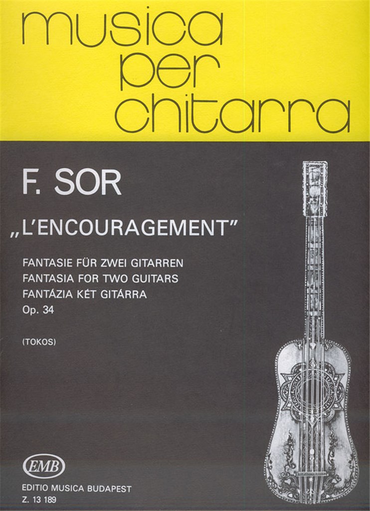 L'encouragement op. 34 Fantasie für zwei Gitarren