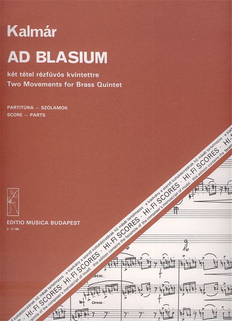 Ad Blasium Zwei Sätze für Blechbläserquintett