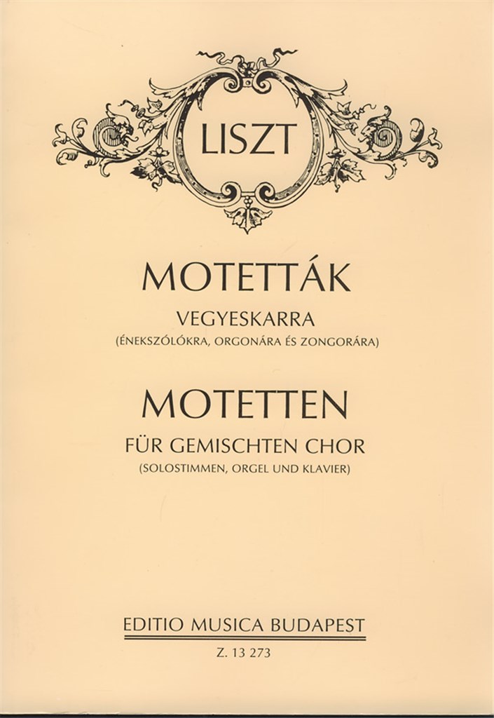 Motetten für Gemischten Chor (Solostimmen, Orgel