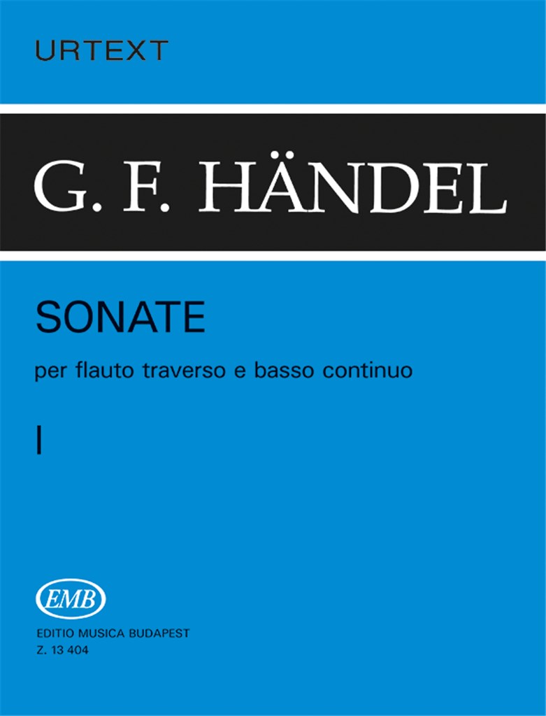 Sonate per flauto dolce e basso continuo I