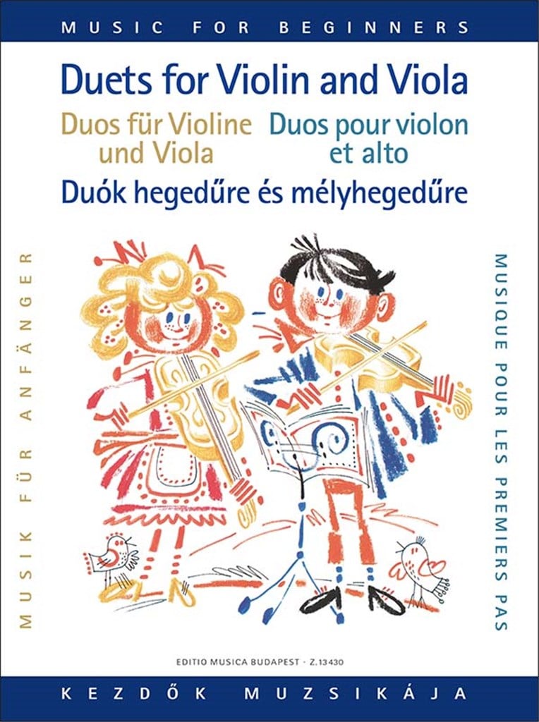 Duos für Violine und Viola für Anfänger I