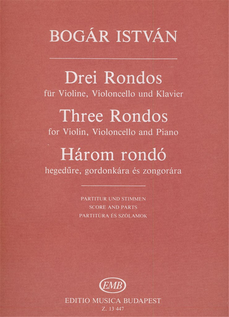Drei Rondos für Violine, Violoncello und Klavier