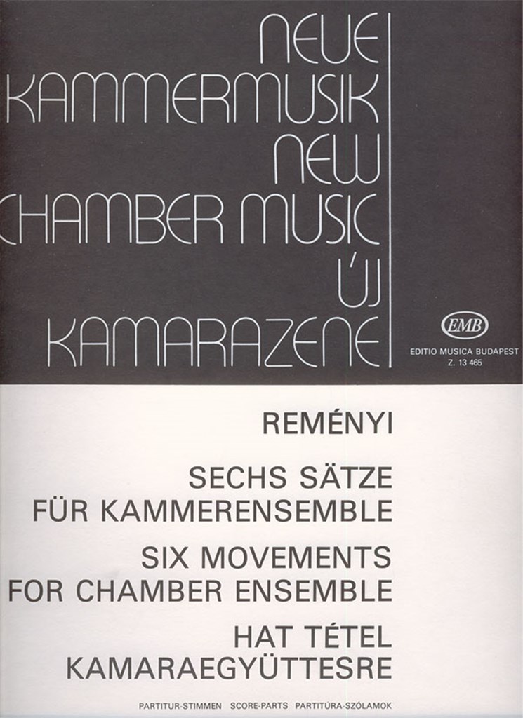 Sechs Sätze für Kammerensemble