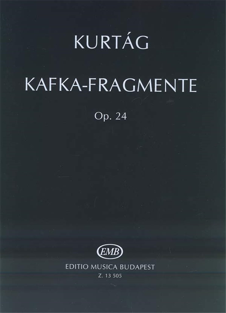 Kafka-Fragmente für Sopran und Violine op. 24