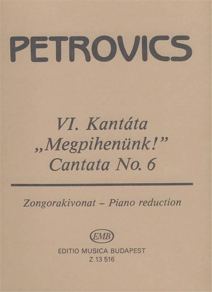 Kantate Nr. 6 für Sopran, gem. Chor und Orchester