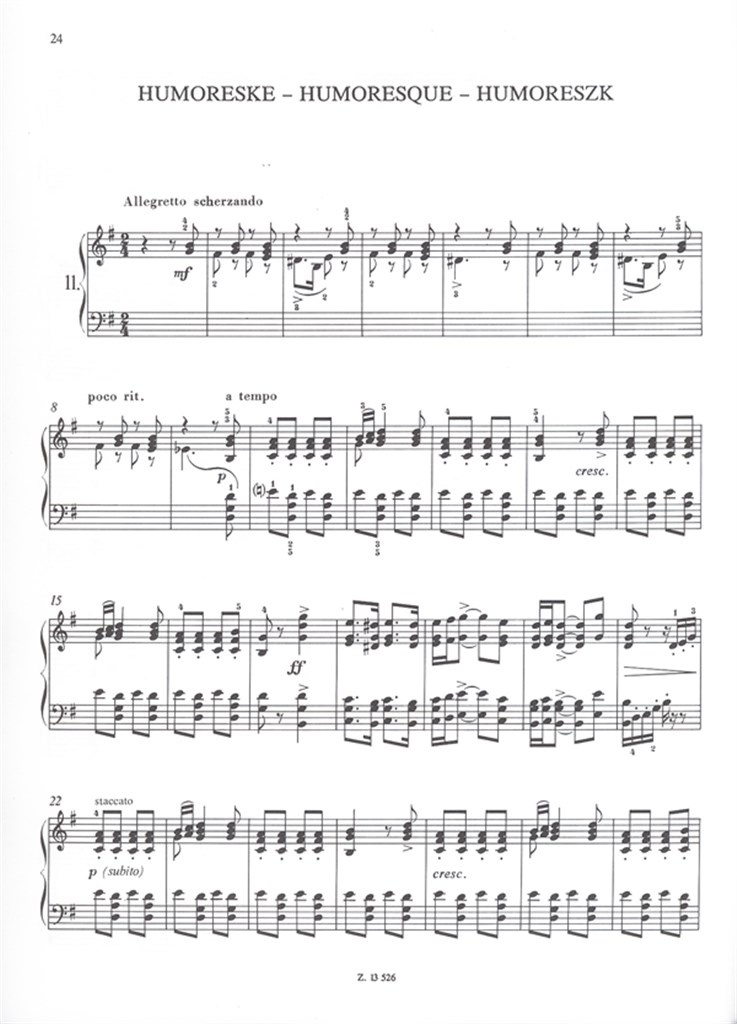 Leichte Meisterwerke für Klavier TSCHAIKOWSKY
