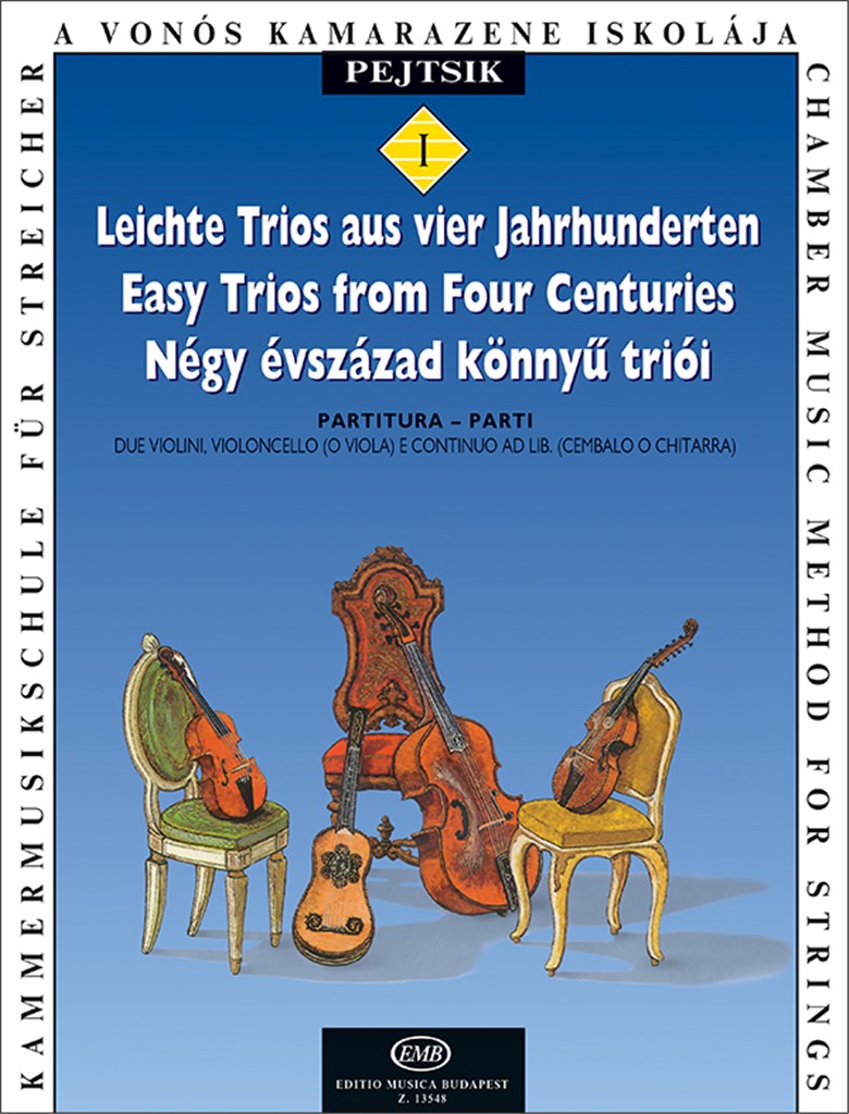 Kammermusikschule für Streicher I Leichte Trios a