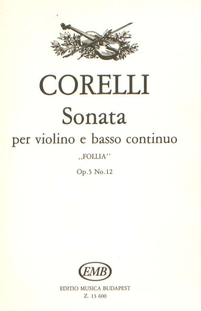 Sonata per violino e basso continuo op. 5, No. 12