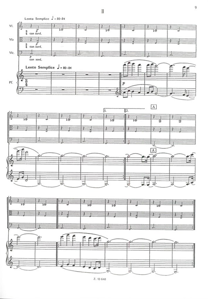 Movie Music Für Streichtrio Und Klavier