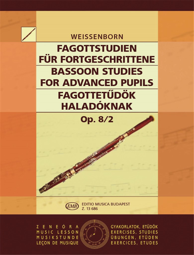 Fagottstudien für Anfänger II op. 8-2