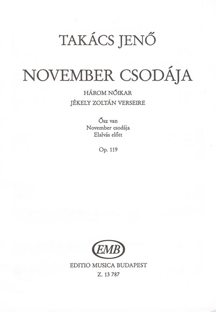 November csodája