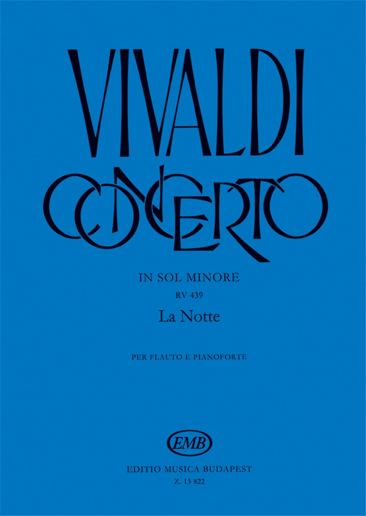 Concerto in sol minore per flauto, archi e cZalo