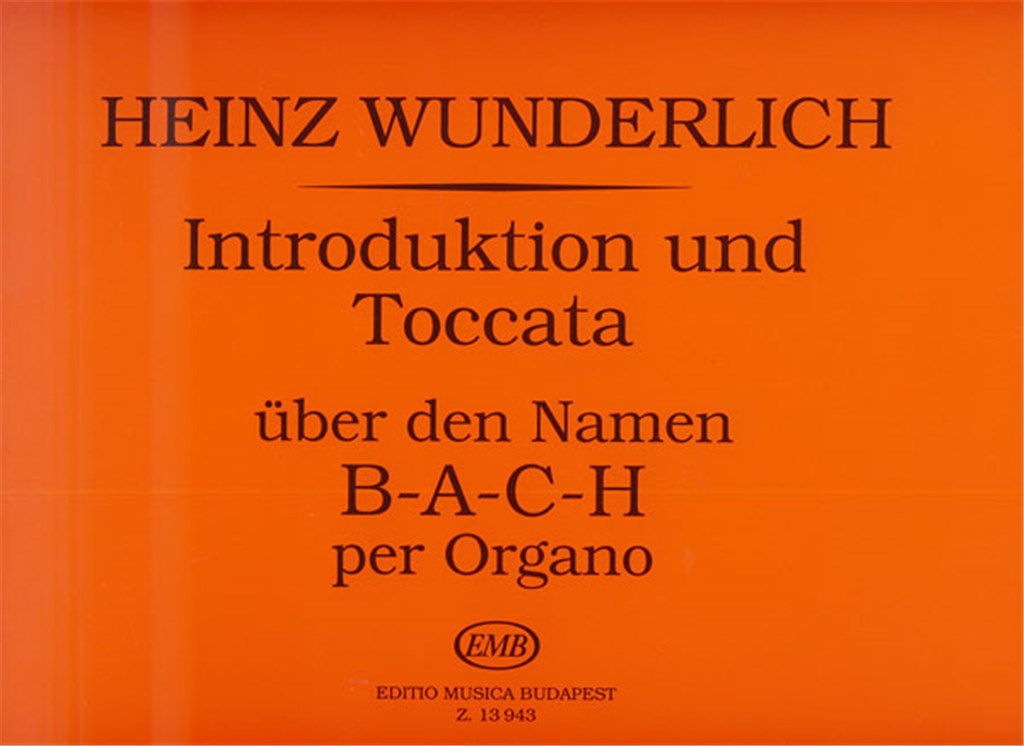 Introduktion und Toccata über den Namen B-A-C-H