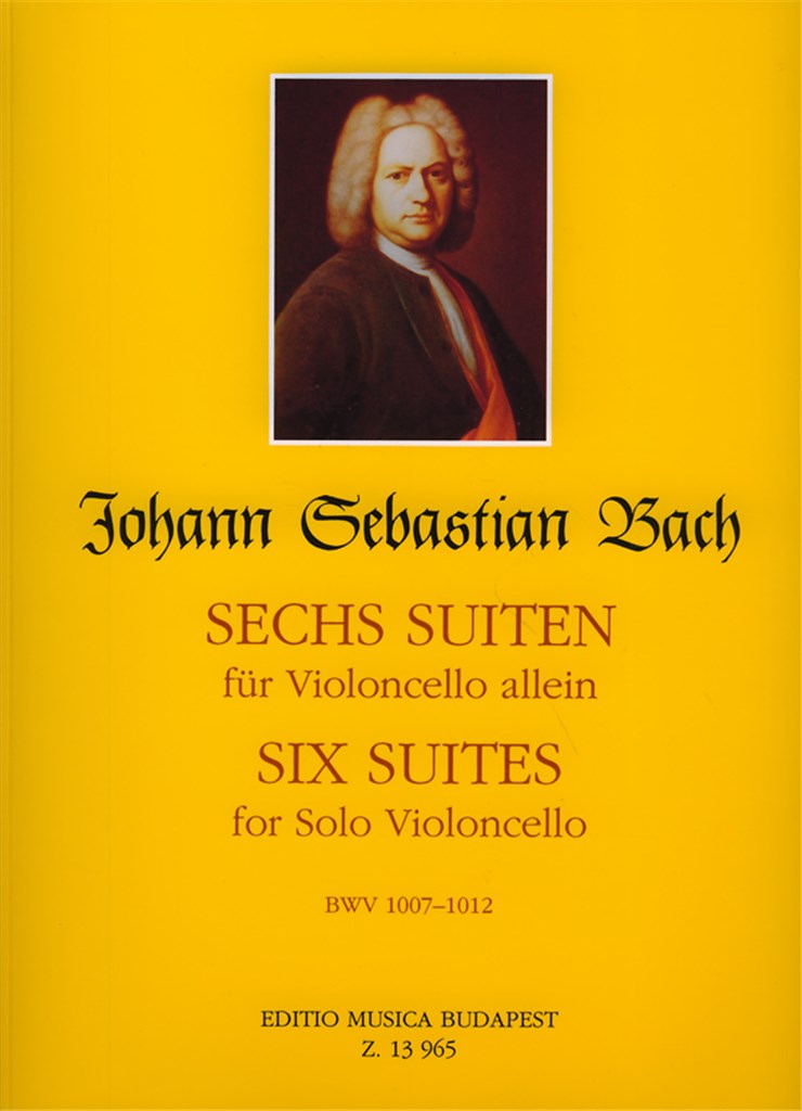 Sechs Suiten BWV 1007-1012