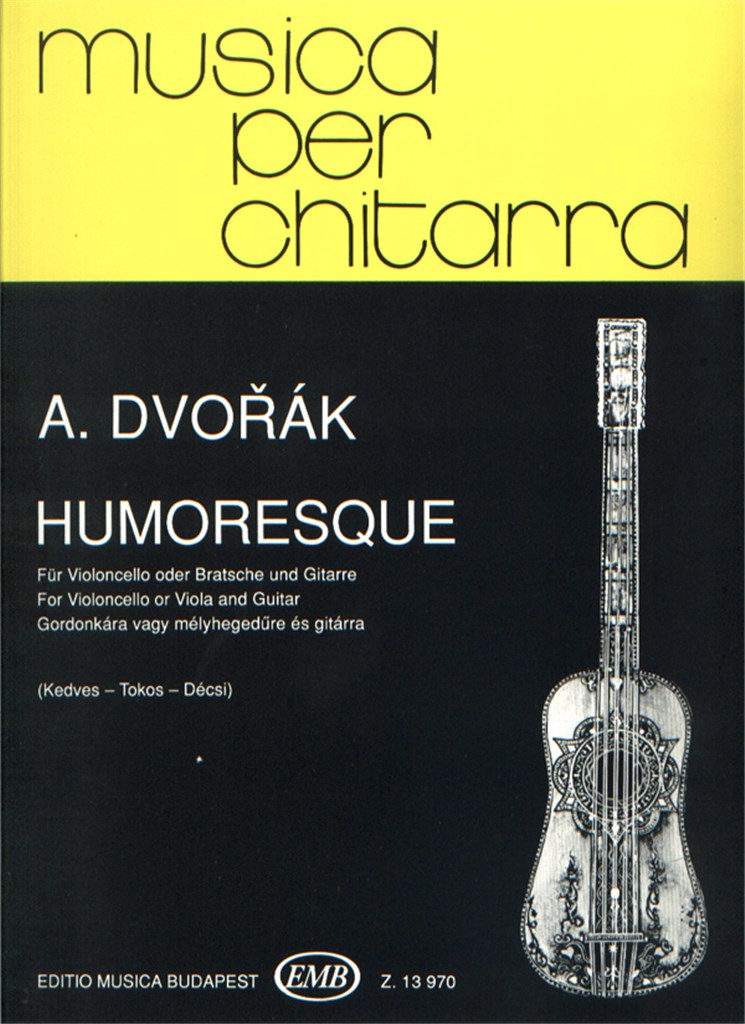 Humoresque für Violoncello oder Viola und Gitarr