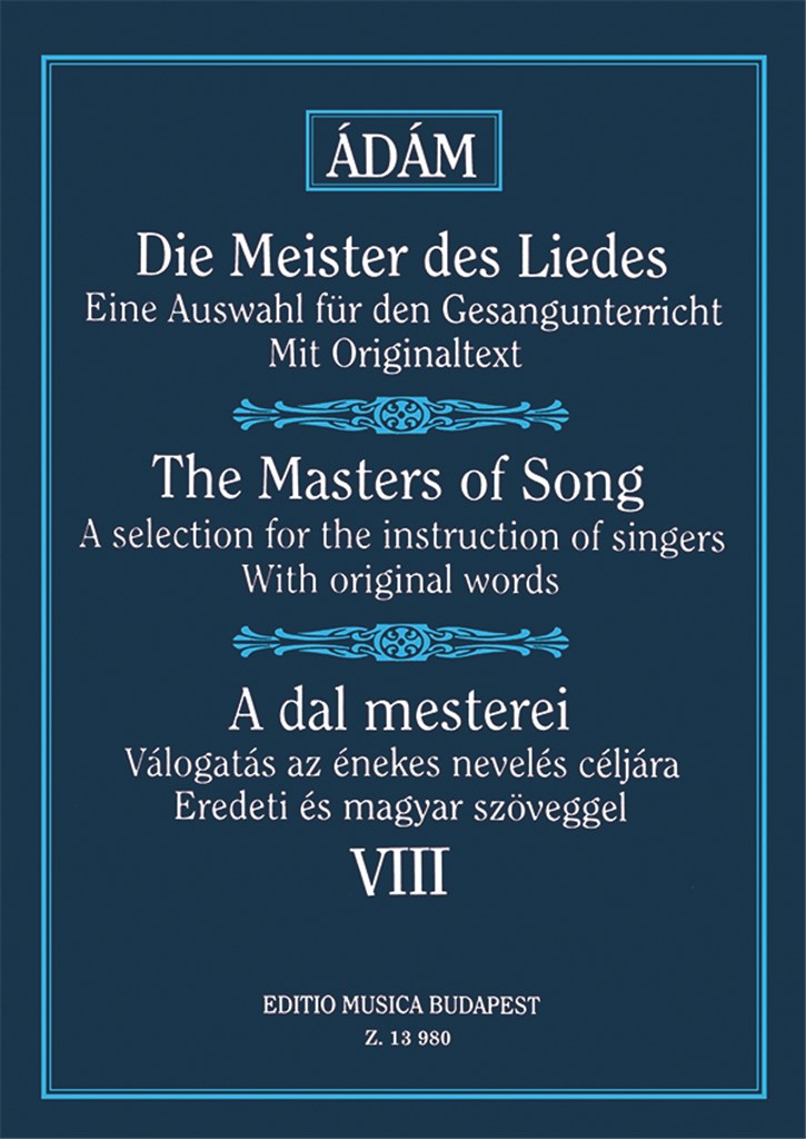 Die Meister des Liedes VIII Lieder der französisc
