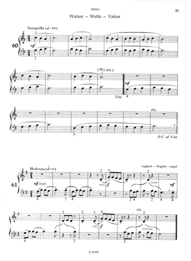Klavier-ABC I Klavierschule für Anfänger für Einz