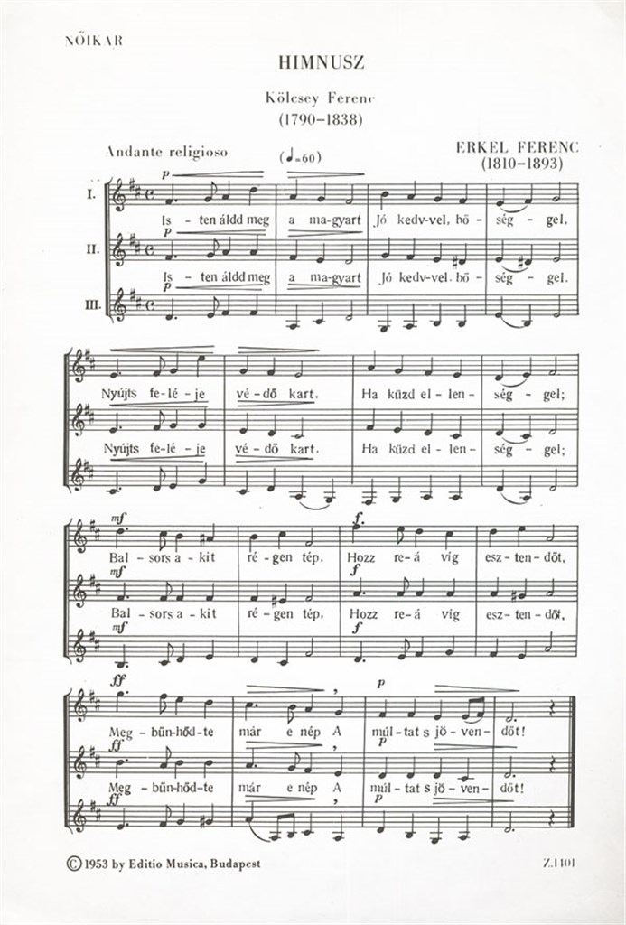 Ungarische Nationalhymne