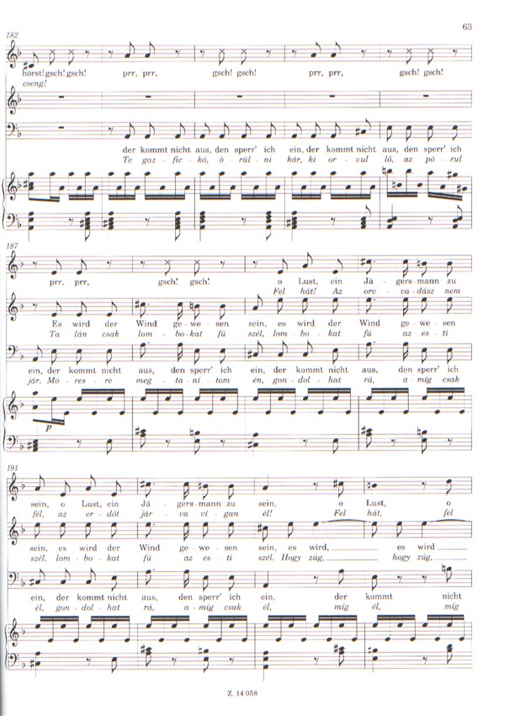 Die Meister der vokalen Kammermusik