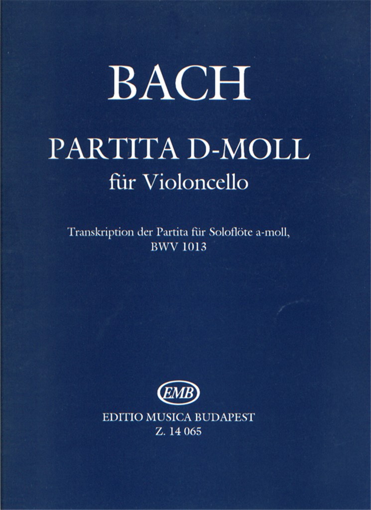 Partita D-Moll für Violoncello Transkription der