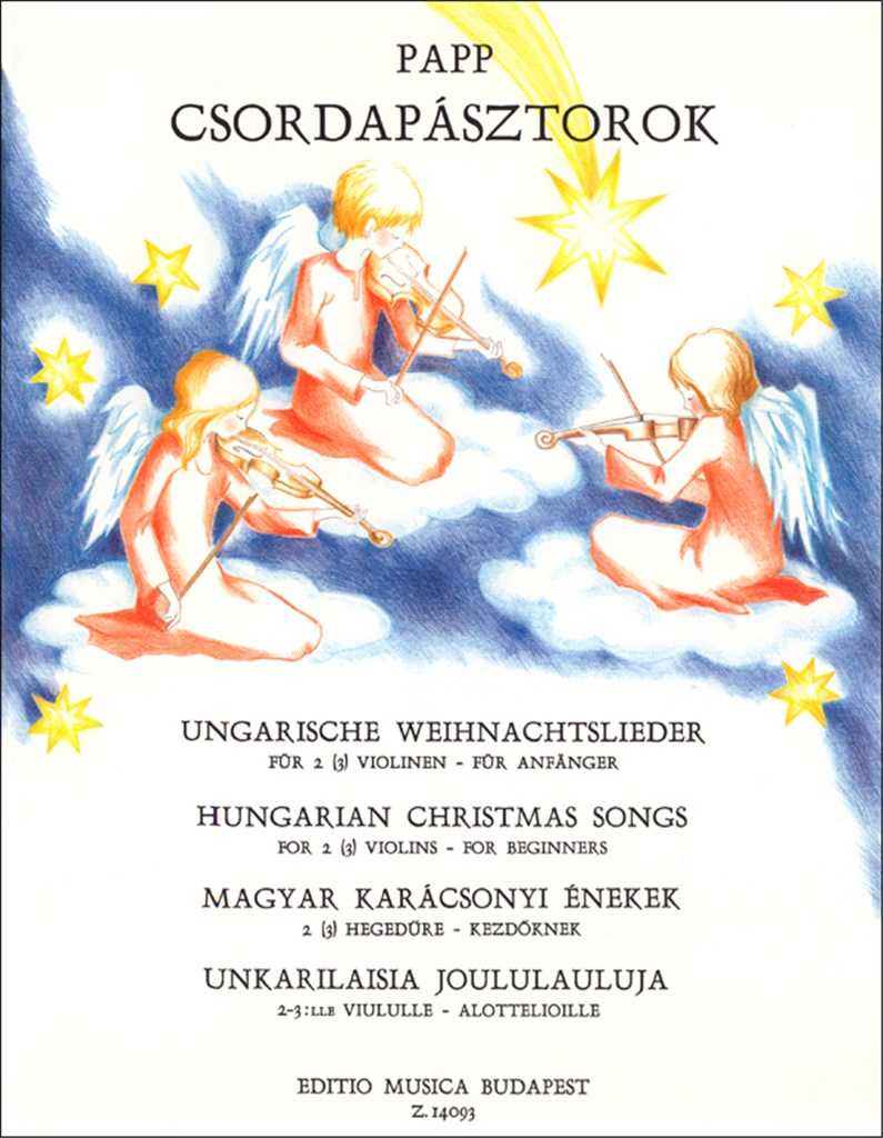 Ungarische Weihnachtslieder für 2 (3) Violinen -