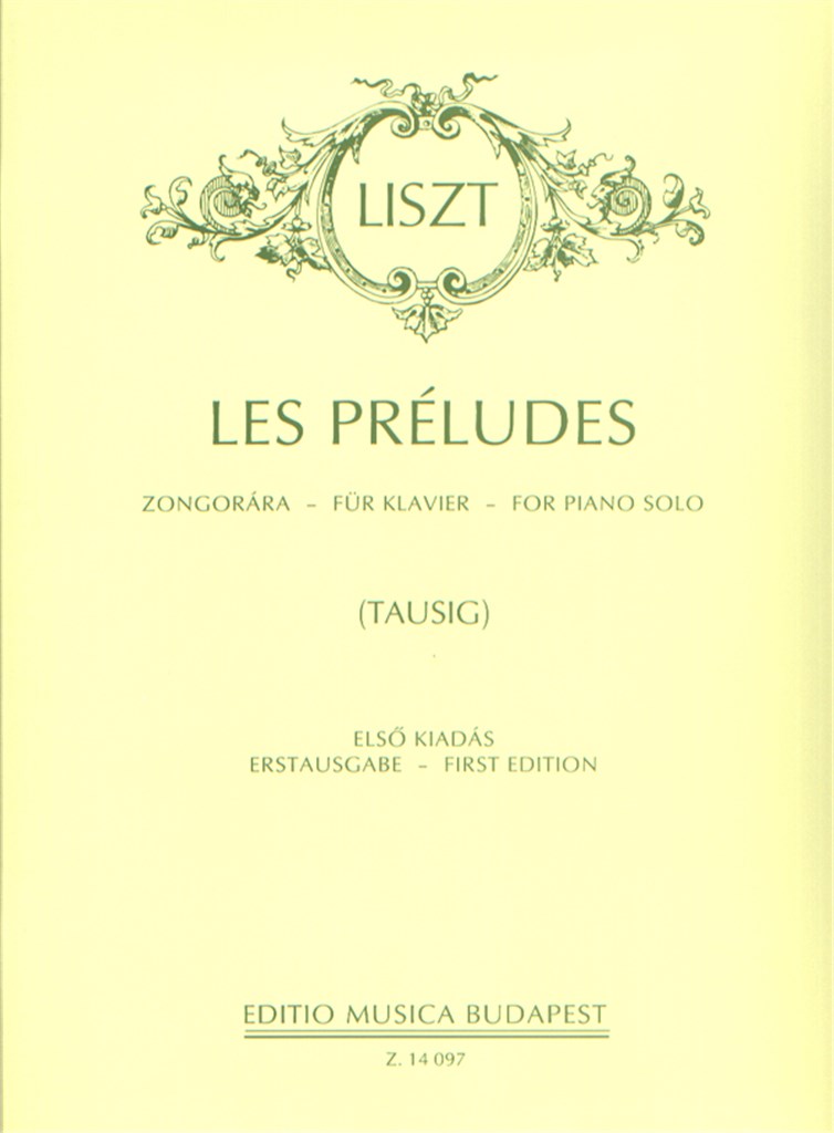 Les preludes Raabe 414, Poeme symphonique pour gr