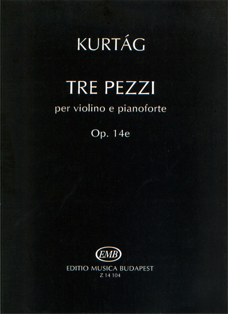 Tre pezzi op. 14e per violino e pianoforte