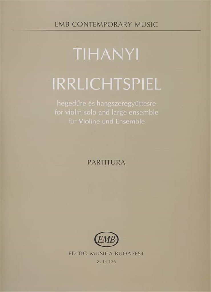 Irrlichtspiel für Violine und EnsZle