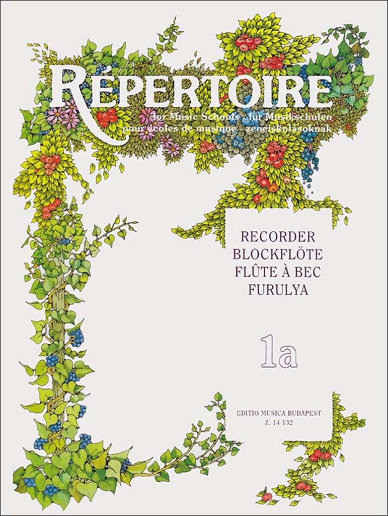 Repertoire für Musikschulen - Blockflöte I-a
