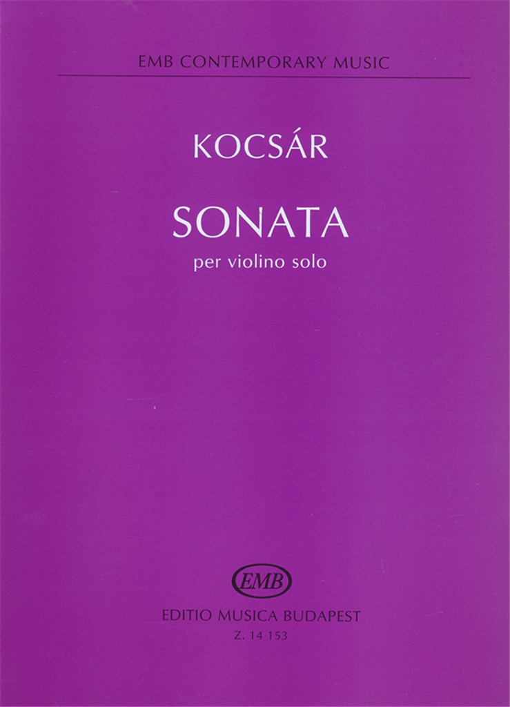 Sonata per violino solo (1961-1991)