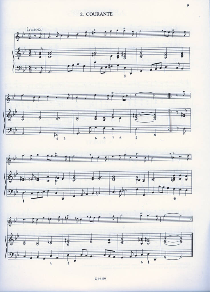 Tanze und Kontretanze für ein Melodie-Instrument