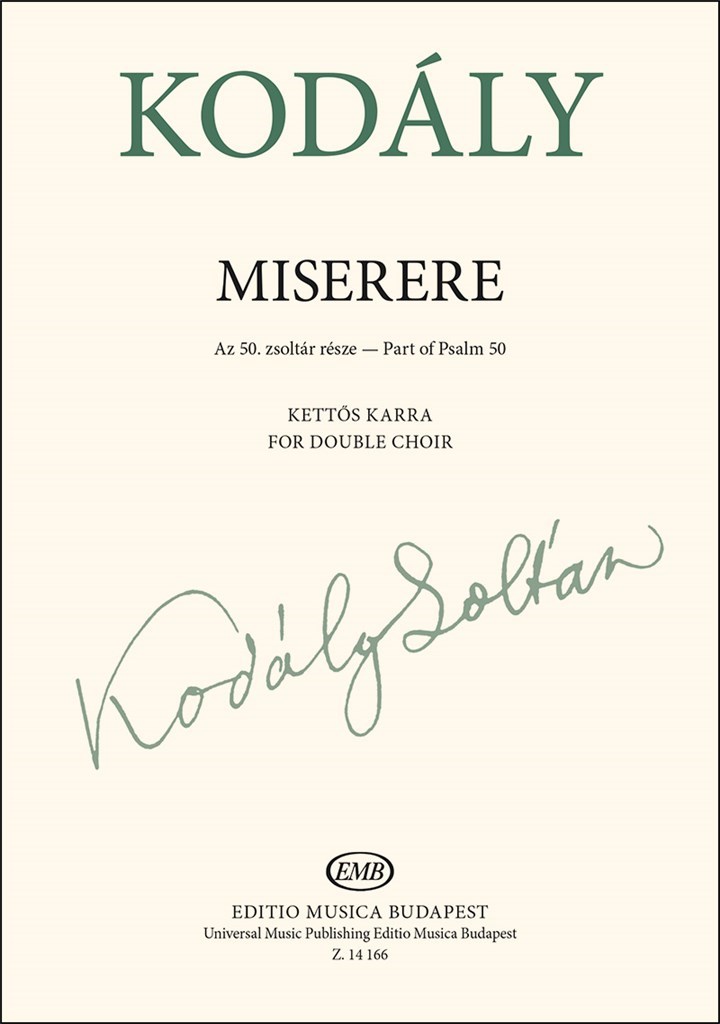 Miserere für Doppelchor