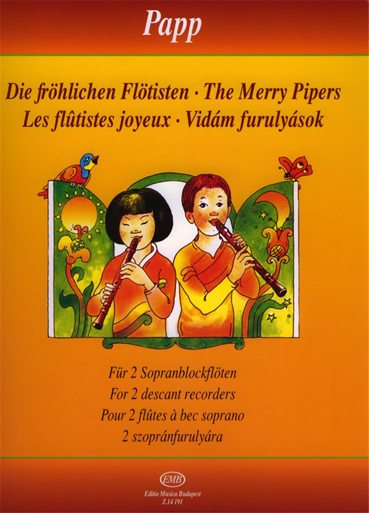 Die fröhlichen Flötisten 55 leichte Duos für Sop